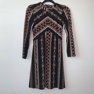 Beautiful free people patterned dress